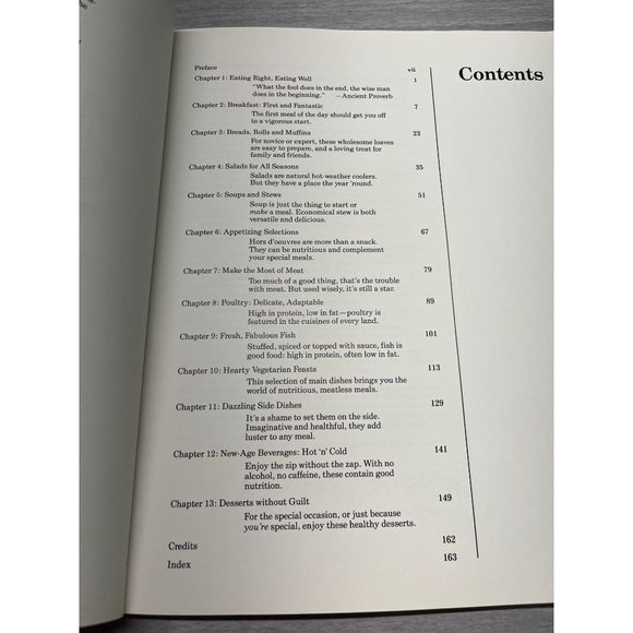 Vintage Healthy Cooking Cookbook with Over 250 Recipes by Sharon Claessens 1985 - Picture 2 of 9